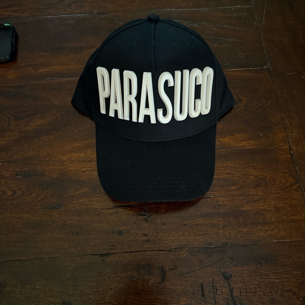 Parasuco Black and White Logo Cap